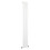 (1800x236mm Single Vertical) SIMPLE BATHROOMS White Oval Column Radiators 4