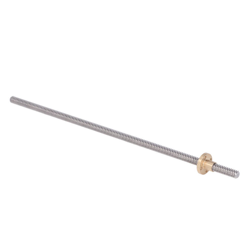 300Mm Stainless Steel T8 Lead Screw With Brass Nut For 3D Printer 4081339024208