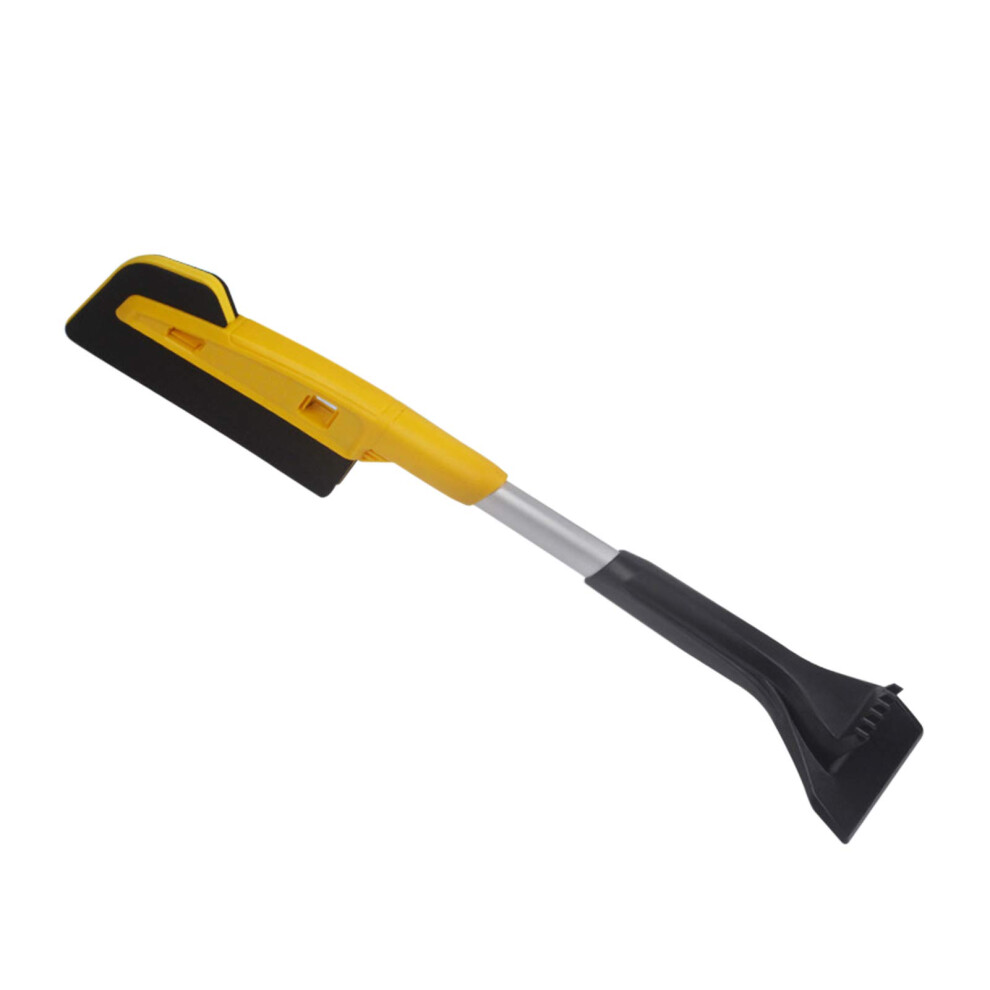 2-In-1 Ice Scraper And Snow Brush With Soft Bristles For Cars And Trucks, Removable Frost Remover For Windshield Cleaning 6947110998848
