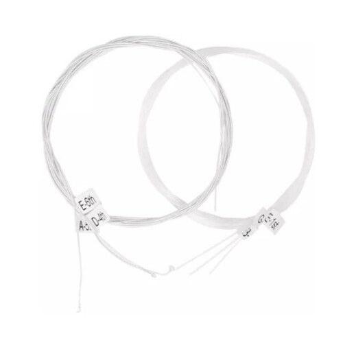 Nylon-Klassik-Saiten 28-43 Transparent 7er-Pack 1