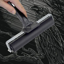 2PCS 6cm Rubber Brayer Roller Set for Printmaking & Painting Craft