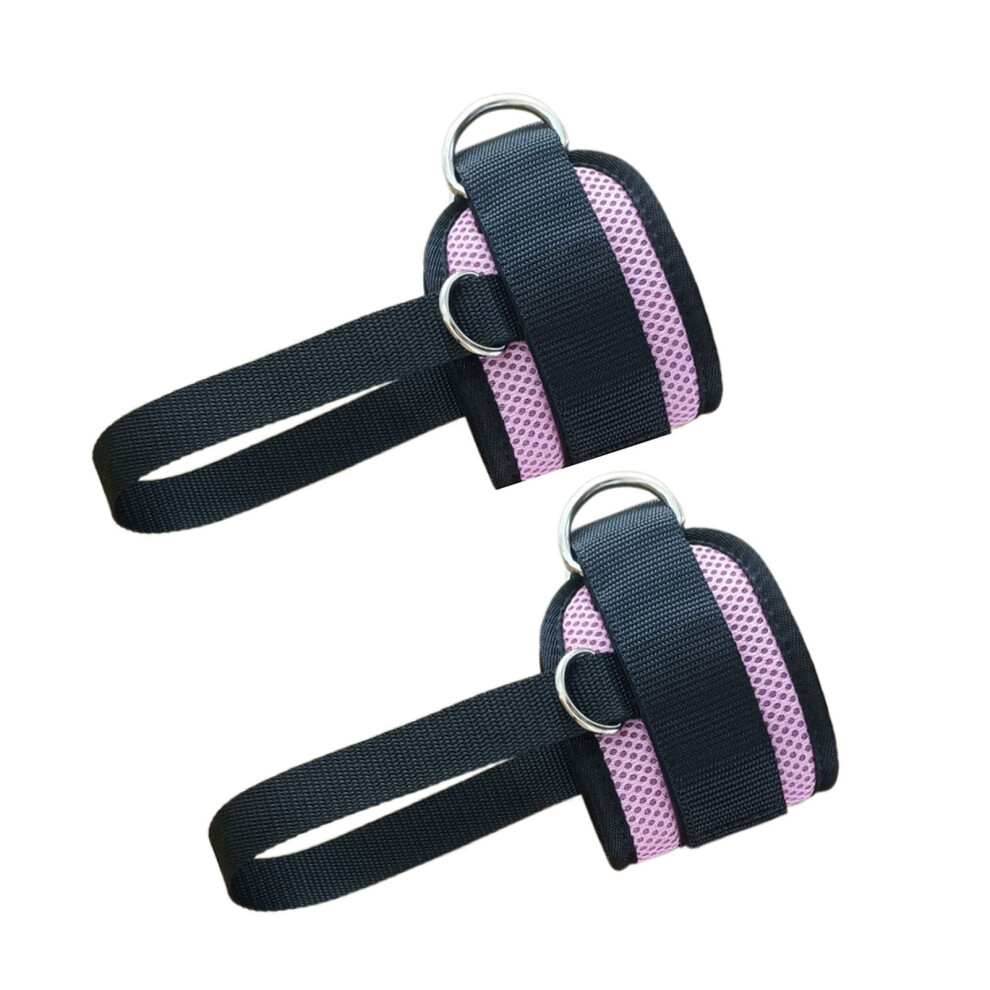Padded Nylon Ankle Straps for Leg Workouts, 45cm Length