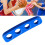 Blauer Silikon-Basketball-Finger-Trainingsball Größe L 5