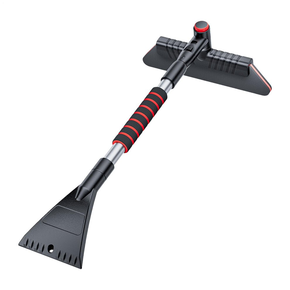 Telescopic Ice Scraper - Extendable Ice Brush With Robust Blade For Car, Motorhome And Convertible In Winter 6947110999197