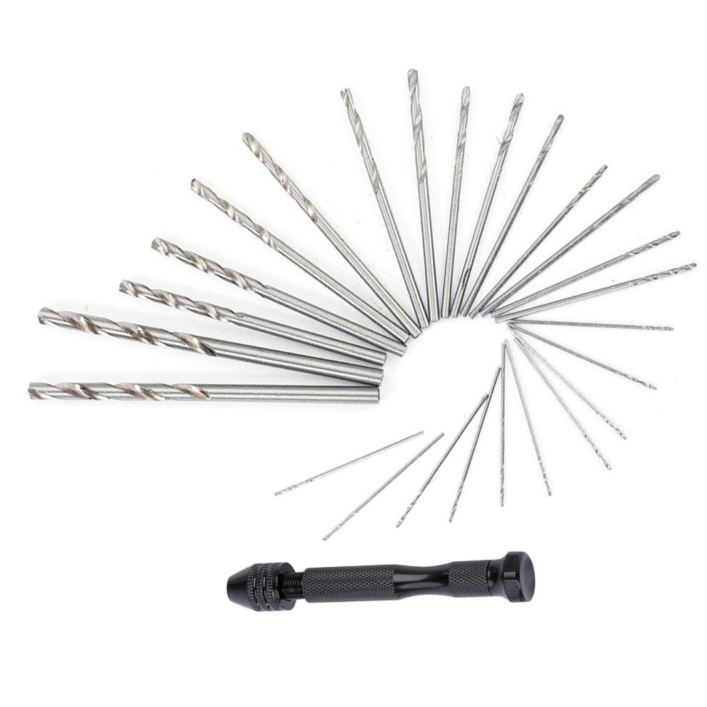 Mini Hard Alloy Twist Drill Bit Set 0.5Â3.0Mm For Jewelry & Diy 3121339027128