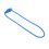 Climbing Rope 1.2m, 6mm Diameter, 12KN, Blue Utility Cord 14