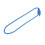 Climbing Rope 1.2m, 6mm Diameter, 12KN, Blue Utility Cord 11