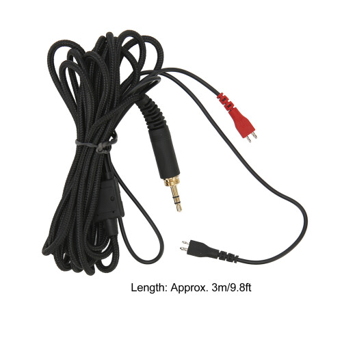 3m Long Replacement Cable for Sennheiser HD25 560 540 Headphones 1