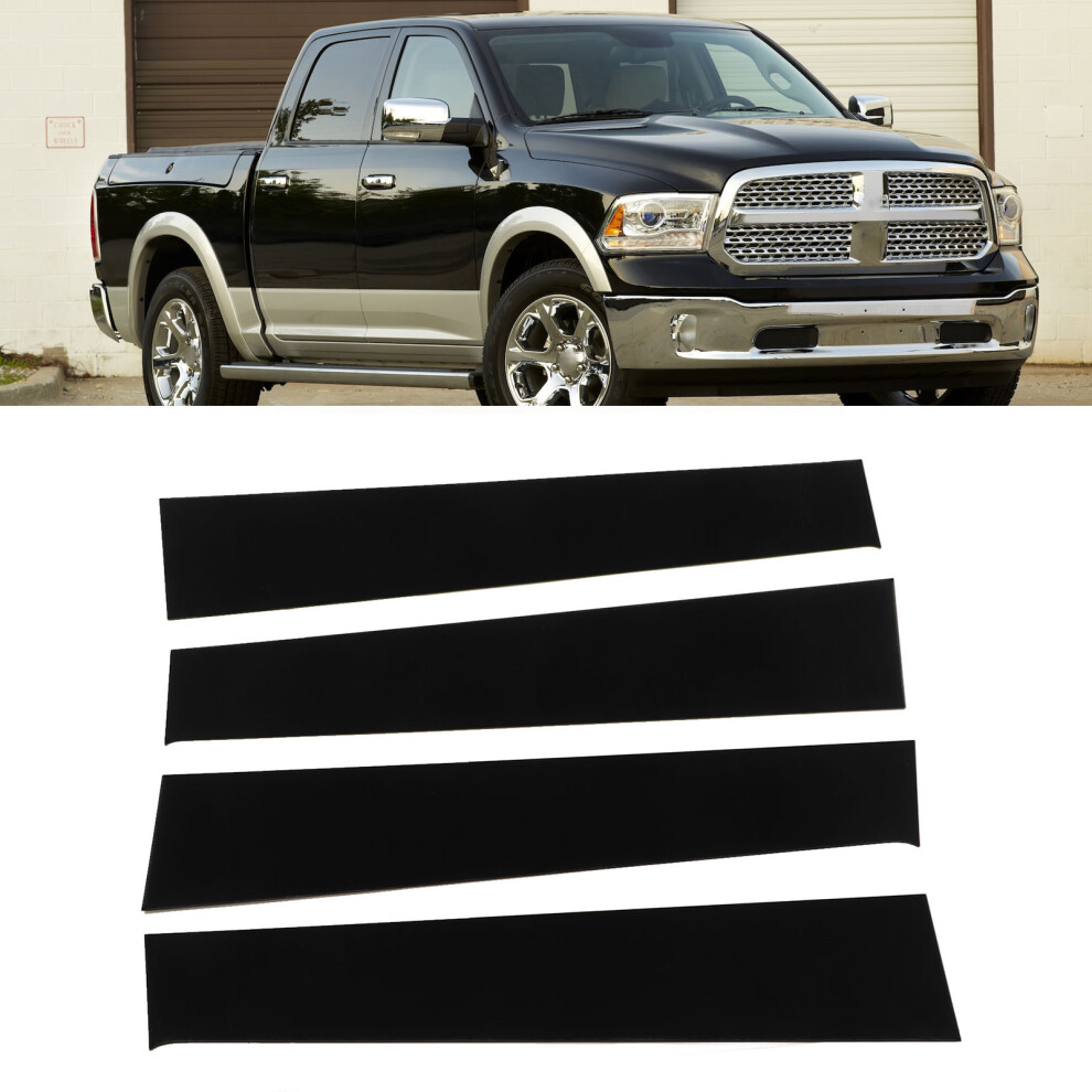 Durable Pc Plastic Trim Set For Dodge Ram 2009Â2018 - 4Pcs Black 4601339027520