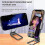 Clip Type Mobile Phone Desk Holder Stand Adjustable Portable Foldable Desktop Table Bracket Mount 2
