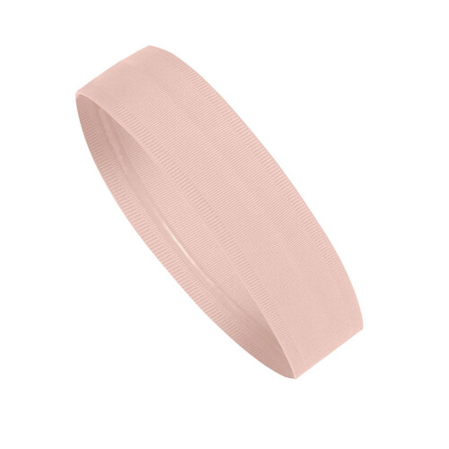 Rosa Stirnband aus Polyester Feuchtigkeitsableitend Rutschfest 2