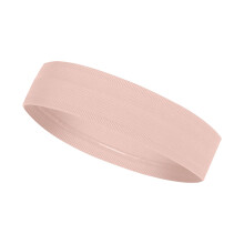 Rosa Stirnband aus Polyester Feuchtigkeitsableitend Rutschfest