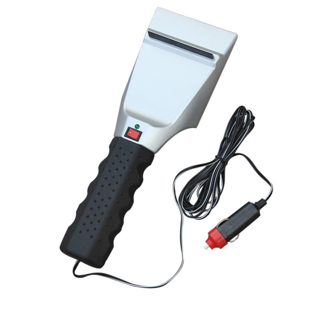 12V Heatable Snow Scraper For Cars - Electric Ice Scraper With Cigarette Lighter, Effective Windscreen Snow Removal Tool 6482260548463