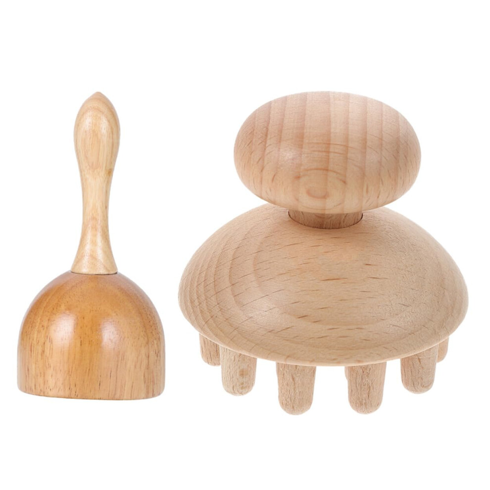1Satz Holztherapie MassagegerÃ¤t FÃ¼r Gesichts- Und KÃ¶rpermassage, Tragbar, Multifunktional, Komfortables Design