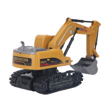 27MHz RC Excavator Toy, 5-Channel, 3.7V, Impact-Resistant
