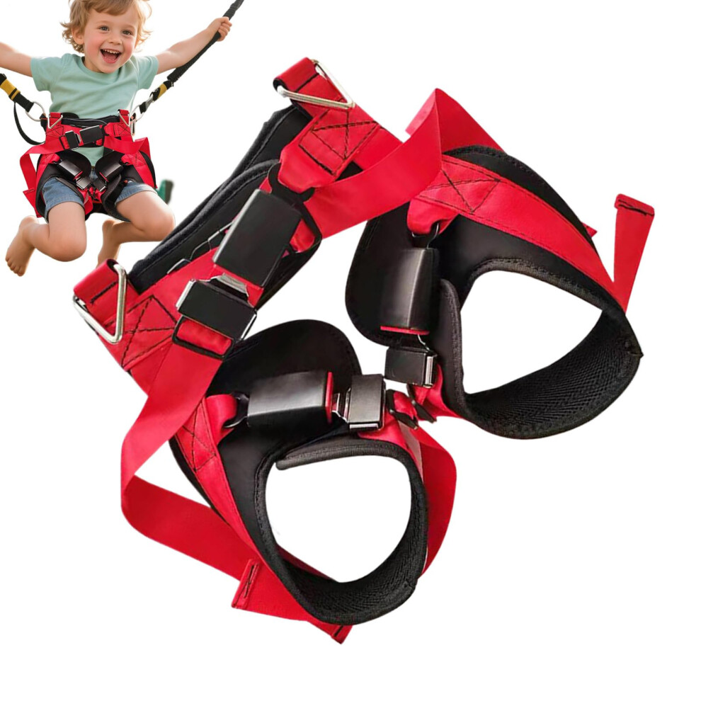 Safety Harness - Adjustable Trampoline Safety Belt For Kids And Adults - Secure Buckle Protection For Jump Mats 6947110999579