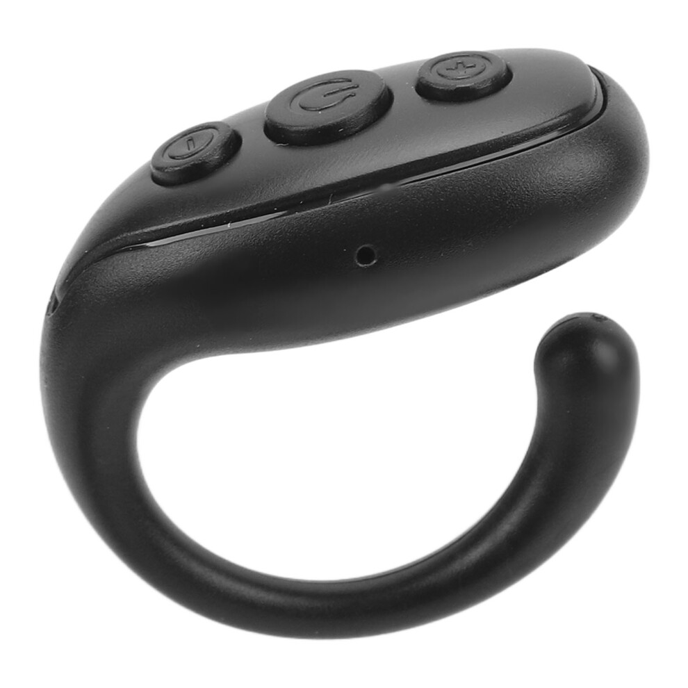 Wireless Remote Page Turner & Selfie Device, Bt 5.3, Black 5091339030849