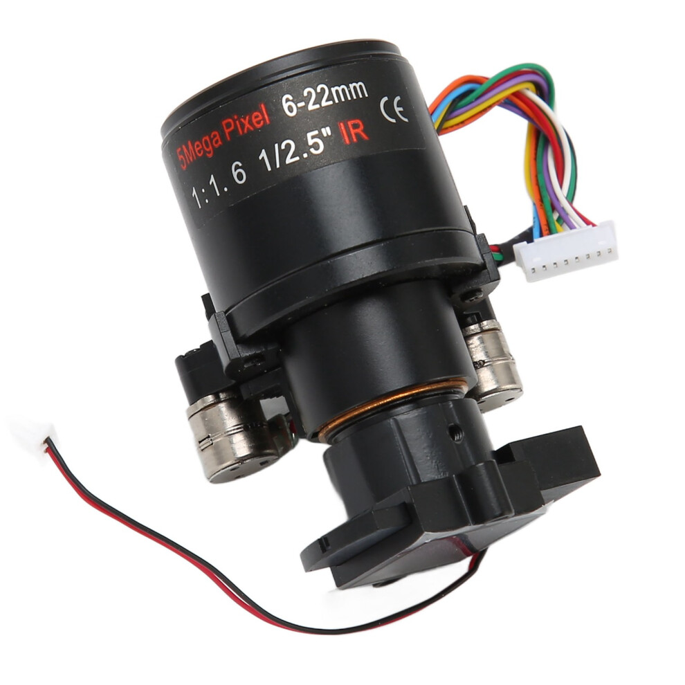 High Precision 6Â22Mm 5Mp Lens Ir Correction Motorized Zoom 3051339033761