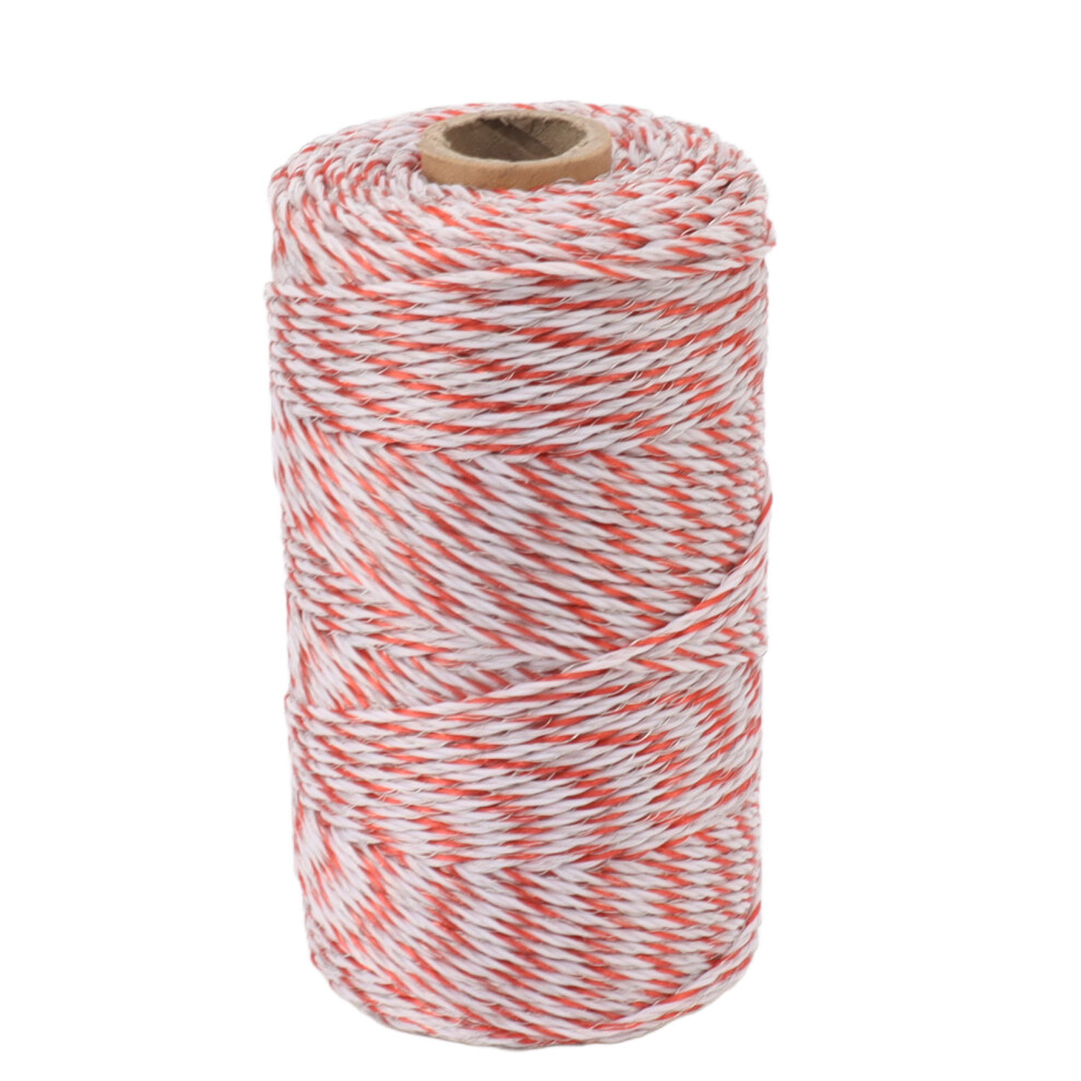 Electric Fence Polywire Rope 200M Bright Green For Ranches & Farms 8711339033905