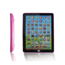 (pink)Interactive Learning Mat for Toddlers - Educational Toy for Boys and Girls - Touch Learning Tablet for Kids for Number, ABC and Word Reader