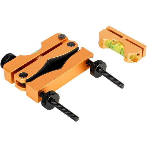 Reticle Leveling System Kit for Scope Mounting, Aluminum Alloy Universal Tool for Firearms, Adjustable Clamp Assembly 2