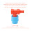 Plastic Beer Tee Adapter 3-Way Carbonation Cap for Soft Drinks 4