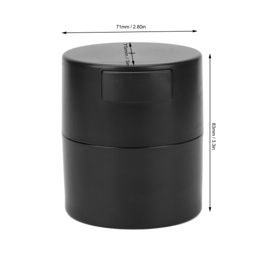 Lash Glue Storage Jar 50ml Black Anti-Drying Tank for Eyelash Extensions 1