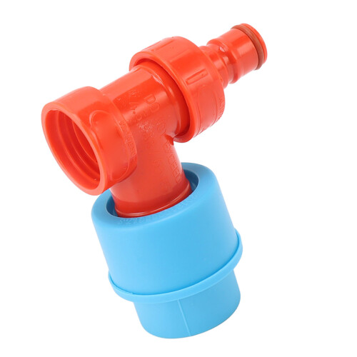 Plastic Beer Tee Adapter 3-Way Carbonation Cap for Soft Drinks
