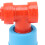 Plastic Beer Tee Adapter 3-Way Carbonation Cap for Soft Drinks 5