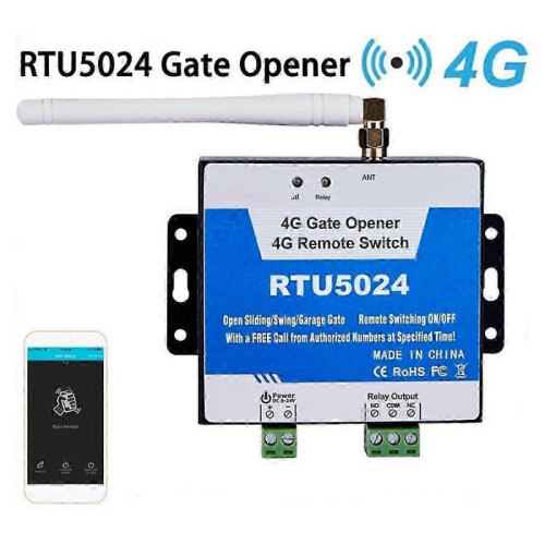 RTU5024 Gsm Gate Opener Automatic Gate Access Controller 4G GSM Gate Opener Free Phone Garage Remot 1