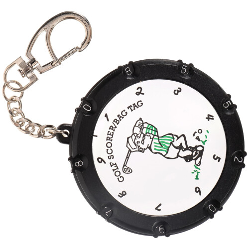 Golf Scorer Portable Scoring Device for Accurate Golf Scorekeeping and Analysis in Silver Design