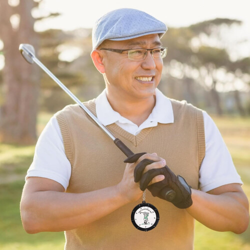 Golf Scorer Portable Scoring Device for Accurate Golf Scorekeeping and Analysis in Silver Design 2