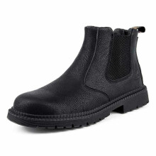 (EUR43, black) Safety Shoes Chelsea Boots Work Shoes S3 Steel Cap Waterproof 36-48