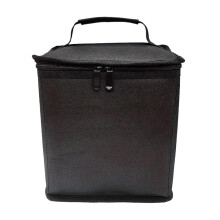 Camping Gas Tank Storage Bag, Portable Fuel Cylinder Protective Cover, Outdoor Lighting Carrying Case, Large Black