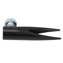 Professional Black Eyebrow Pencil Sharpener - Safe and Durable Alloy Tool