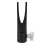 Professional Black Eyebrow Pencil Sharpener - Safe and Durable Alloy Tool 15