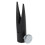 Professional Black Eyebrow Pencil Sharpener - Safe and Durable Alloy Tool 16