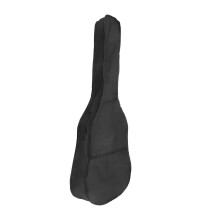 41 Inch Waterproof Guitar Bag, Oxford Fabric Carry Case for Acoustic Guitars, Black Travel Storage for Outdoor Use