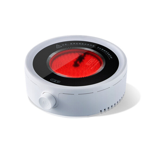 Silent Electric Tea Stove, Small ABS Ceramic Hot Plate for Boiling Water 1