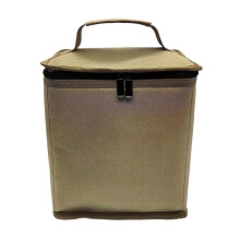 Camping Gas Tank Storage Bag, Portable Fuel Cylinder Protective Cover, Lightweight Collision-Resistant Carrying Case, Khaki L