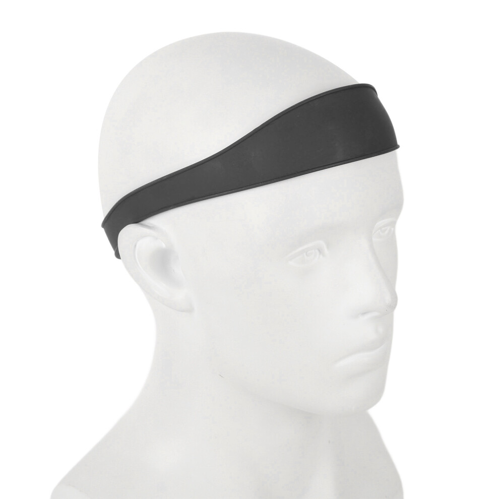 Black Silicone Neckline Trimming Template For Haircut Diy Curved Design Color