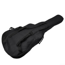 Oxford Cloth Guitar Bag for Classical Acoustic Guitars Waterproof Wear Resistant Black 41 Inch Size