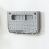 Wall Mounted PP Shoes Rack Foldable Space Saver Grey 27.9x14.5cm 5
