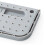 Wall Mounted PP Shoes Rack Foldable Space Saver Grey 27.9x14.5cm 6