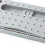 Wall Mounted PP Shoes Rack Foldable Space Saver Grey 27.9x14.5cm 4