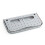 Wall Mounted PP Shoes Rack Foldable Space Saver Grey 27.9x14.5cm 1