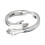 925 Silver Hug Ring - Adjustable White Gold Daughters, Mom, Friend 10
