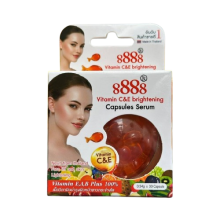 8888 Vitamin C & E Capsules Beauty Serum, Anti-Aging & Hydrating Formula for Radiant, Smooth & Youthful Skin