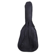 Black Oxford Fabric Guitar Bag for 41" Classical Acoustic Guitars - Water Resistant, Wear-Resistant, Durable Design