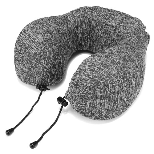 Soft and Comfortable Support Slow Rebound Memory Cotton Neck Pillow U Type Pillow Storage 1